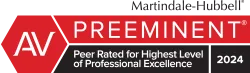 AV preeminent 2024 badge